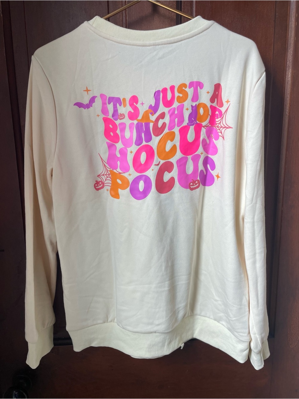 women's large long sleeve Hocus Pocus top - Picture 6 of 7
